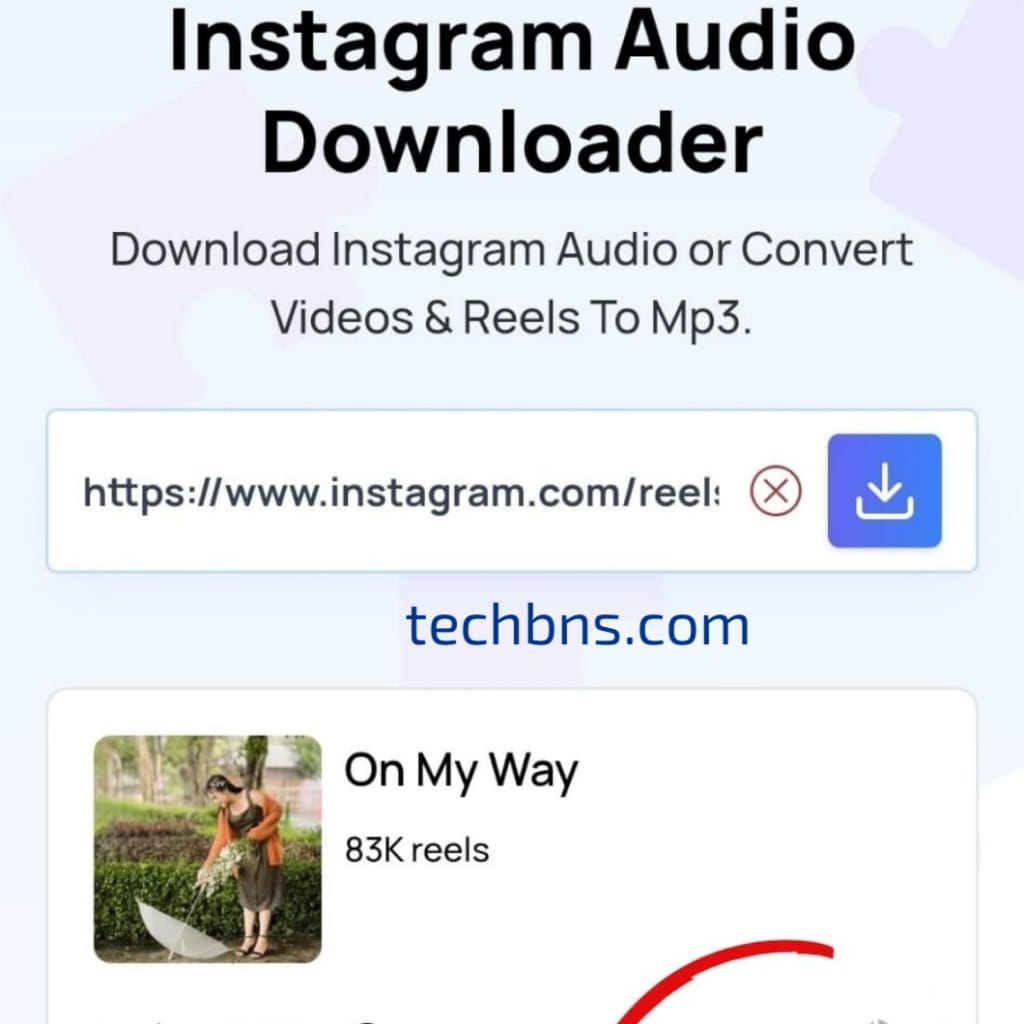 Instagram Mp3 Audio Download