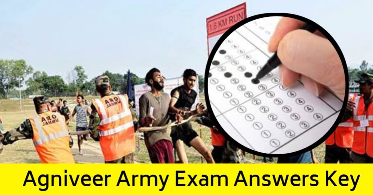 agniveer army exam answers key